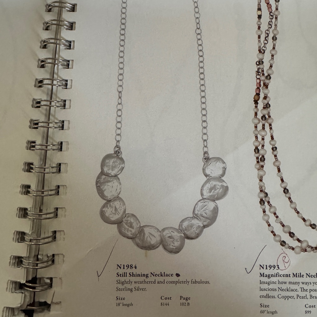 Silpada Necklace, New, Display Only.925 Sterling Silver